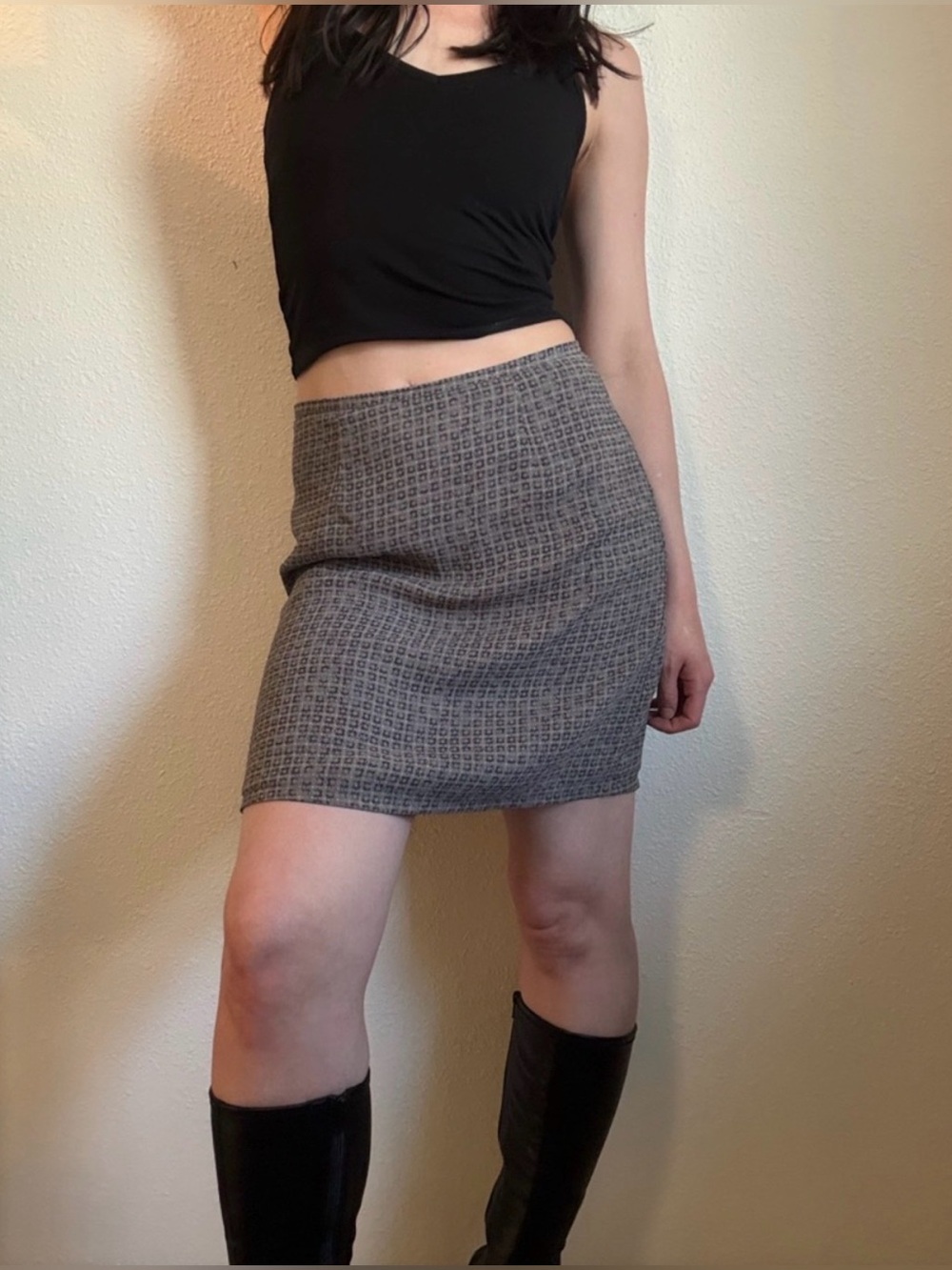 Vintage Old Navy Mini Skirt 90s Minimalist Feminine Chic